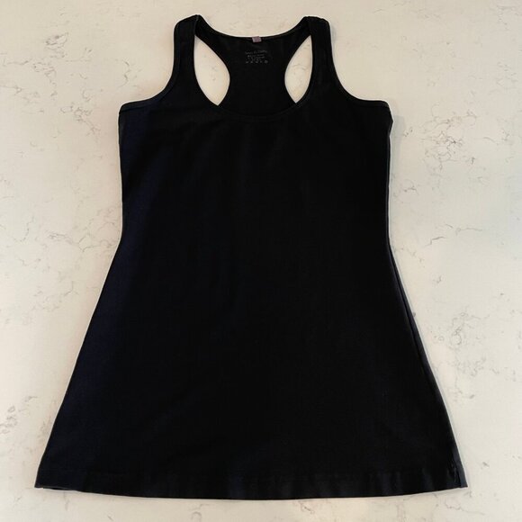 Sweaty Betty Seamless Lightweight Racerback Polyamide Lycra Top Black Sz XS - Picture 5 of 9